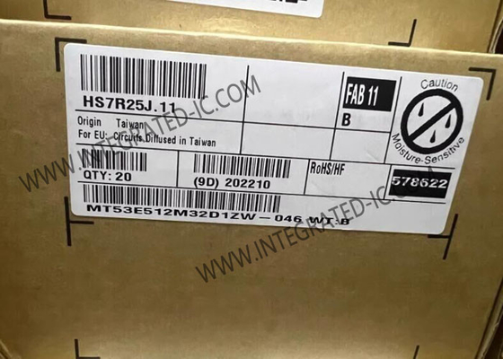 MT53E512M32D1ZW-046 WT:B Hafıza IC Çip 16Gbit Dinamik Rastgele Erişim Hafıza IC