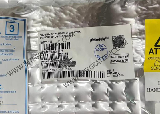 LTM4611IV Entegre Devre Çip 15A μModül Buck Düzenleyicileri LGA-133 Buck Dönüştürücü
