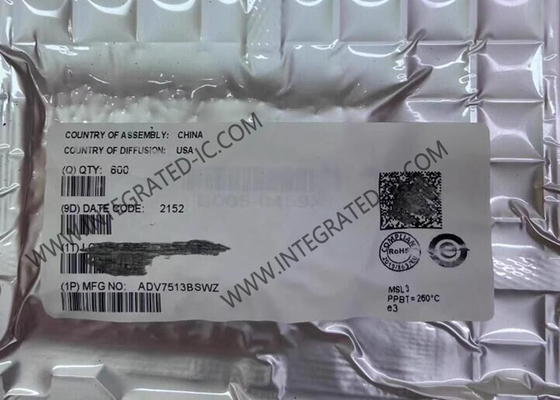 ADV7513BSWZ Entegre Devre Çip 165 MHz Yüksek Performanslı HDMI Göndericisi