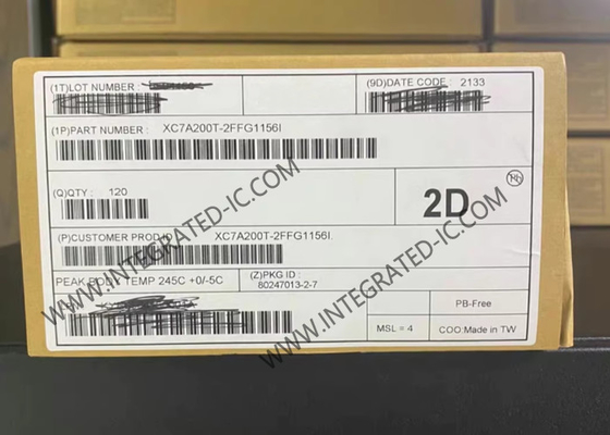 Yüksek Performanslı XC7A200T-2FFG1156I 1156-BBGA Alanda Programlanabilir Kapı Dizisi