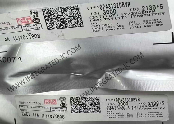 OPA313IDBVR Entegre Devre Çip Tek 5.5V 1MHz 50μA RRIO Operasyonel Güçlendirici