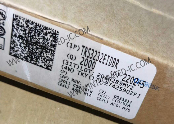 TRS3232EIDBR Entegre Devre Çip Çok Kanallı RS-232 Line Driver And Receiver ±15kV IECESD Korumasıyla