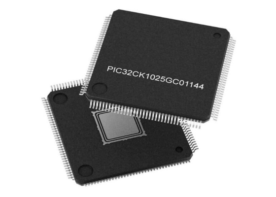 PIC32CK1025GC01144-I/4KB Mikro denetleyici MCU 120MHz'e kadar 32 bit MCU TQFP-144 Dahili MCU