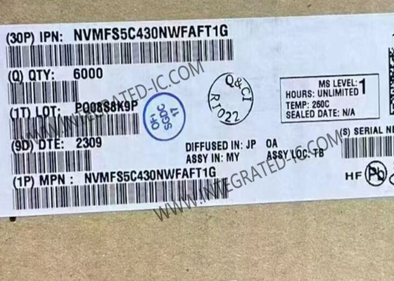 Entegre Devre Çipleri NVMFS5C430NWFAFT1G 40V 35A MOSFET Güç Tek Kanal N Transistörleri
