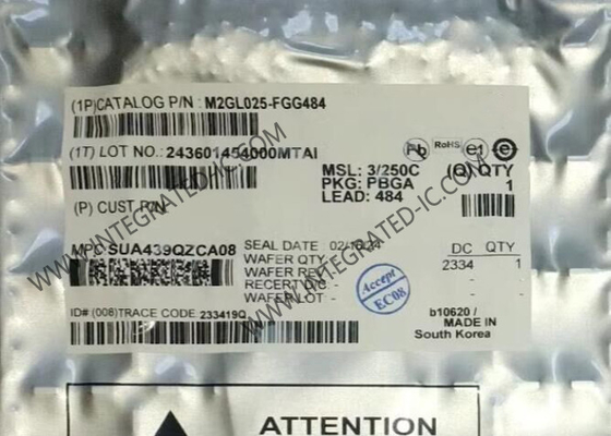Alan Programlanabilir Geçit Dizisi M2GL025-FGG484 1.2V FPGA Programlanabilir Mantık IC 27696LE FBGA-484