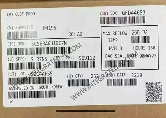 5CSEBA6U19I7N Alan Programlanabilir Geçit Dizisi 800MHz Cyclone V SE SoC FPGA IC UBGA484