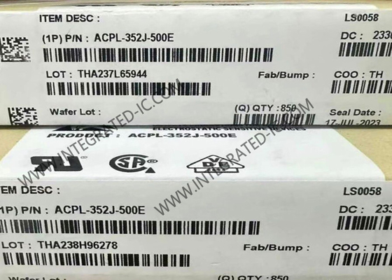 ACPL-352J-500E Entegre Devre Chip Gate Drive Optocoupler 5A Mantıksal Çıkış Optocouplers