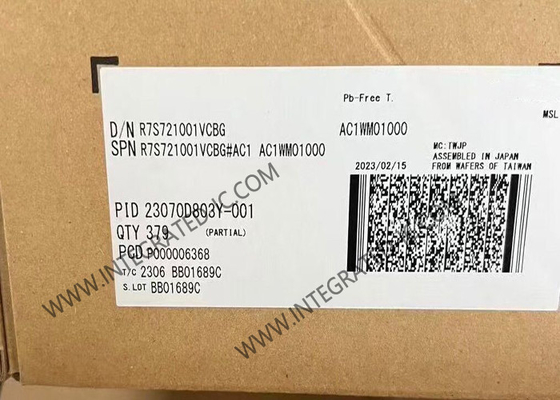 Mikro denetleyici MCU R7S721001VCBG 400MHz 32 bitlik mikroprosesörler - MPU