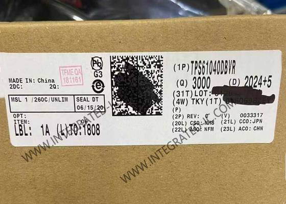 TPS61040DBVR Entegre Devre Çip 28V 400mA LCD ve Beyaz LED Uygulamaları için Değiştirme Güçlendirme Değiştiricisi