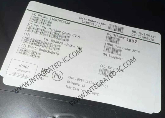 DS8023-RJX Entegre Devre Çip Düşük Güçlü Akıllı Kart Arayüzü IC TSSOP-28