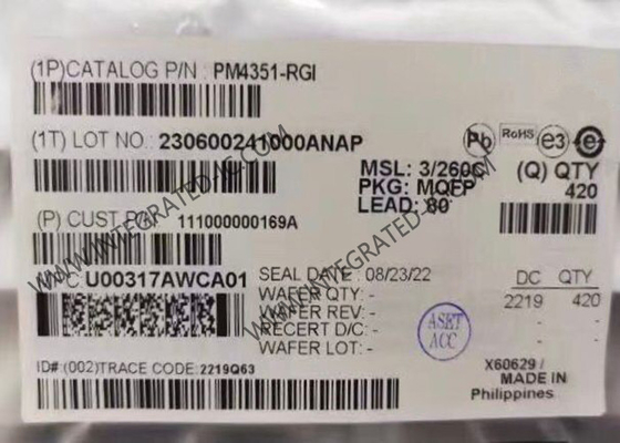 PM4351-RGI Entegre Devre Çip COMET Tek Kanal E1/T1/J1 Alıcı/Çerçeve