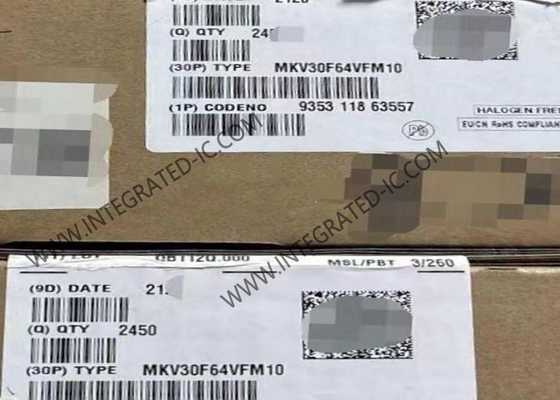 MKV30F64VFM10 Mikrodenetleyici MCU ARM Cortex M4 Kinetis KV Mikrodenetleyici IC 32Bit MCU