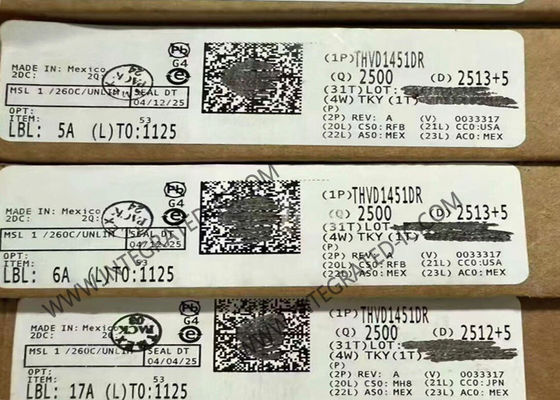 THVD1451DR Entegre Devre Çipi 3.3V - 5V RS-485 Alıcı-Verici, ±18-kV IEC ESD Korumalı