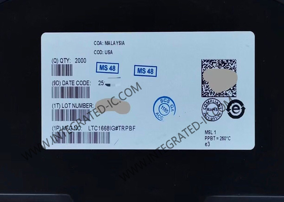 LTC1668IG Entegre Devre Çipi 16Bit Dijitalden Analog Dönüştürücü 50Msps DAC Dönüştürücüler