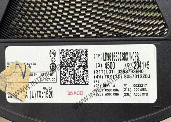 LM96163CISDX Sensör IC Uzaktan Diyot Dijital Sıcaklık Sensörü WSON-10