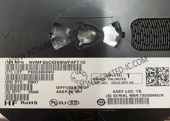 Entegre Devre Çipleri NVMFS5C426NWFAFT1G Otomobil 40V MOSFET Güç Tek Transistörler