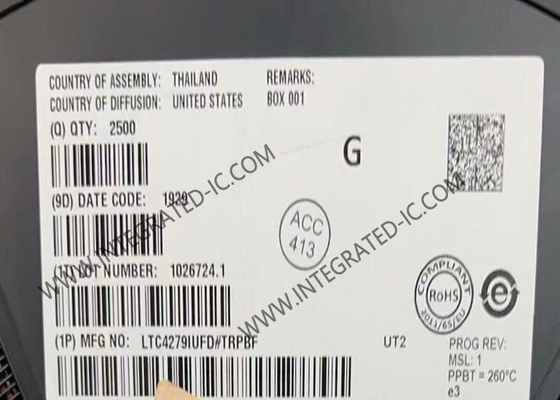 LTC4279IUFD Entegre Döngü Çip Tek Portlu PoE Güç Kaynağı Ekipman Kontrolörü