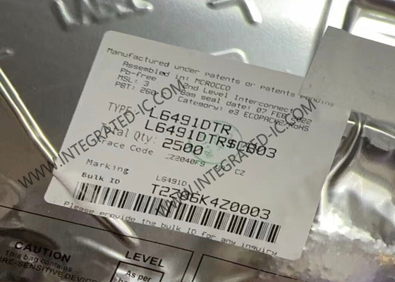 Güç Yönetimi IC L6491DTR Yarım Köprü Düşük Taraf 4A Kapı Sürücüsü IC SOIC14