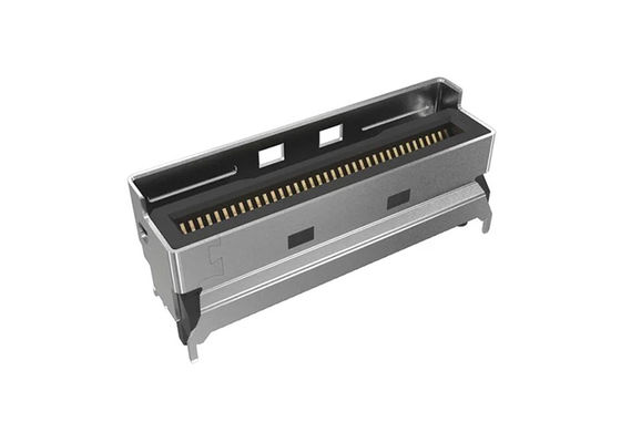 G97V22212HR Bağlantılar Ağ için 0.60mm Pitch 85Ω Mini Cool Edge IO Bağlantısı