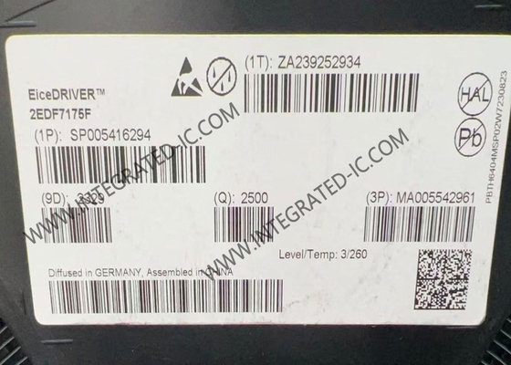 Entegre devre çipi 2EDF7175F Dönüştürmeyen Yarım Köprü Geçidi Sürücüsü IC