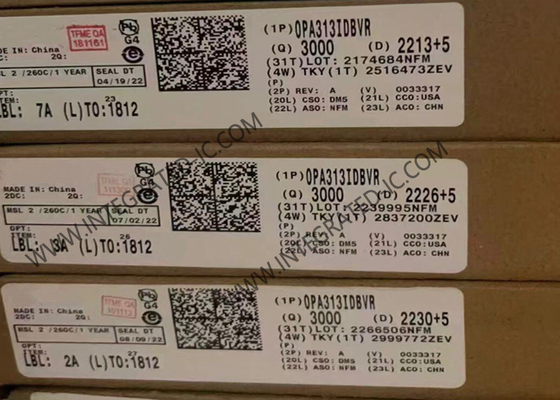 OPA313IDBVR Entegre Devre Çip Tek 5.5V 1MHz 50μA RRIO Operasyonel Güçlendirici