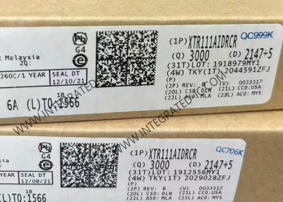 XTR111AIDRCR Entegre Devre Çipleri Voltajdan Akım Dönüştürücüsüne VSON10 Iletken IC