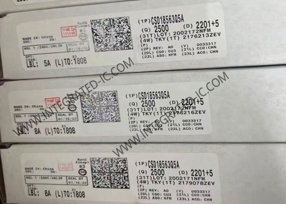 CSD18563Q5A Entegre Devre Çipi 60V N Kanal NexFET Güç MOSFET Transistörleri