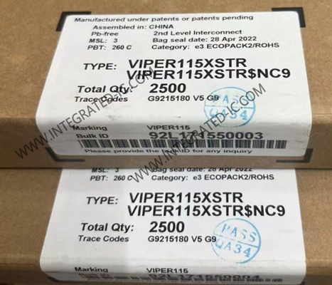 VIPER115XSTR Entegre Devre Çipi Enerji Tasarruflu Çevrimdışı Yüksek Gerilim Dönüştürücü