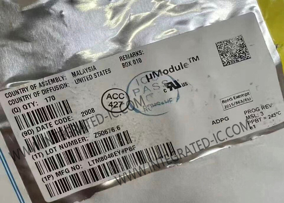 LTM8046EY Entegre Devre Çipi 550mA İzole DC DC μModül Dönüştürücü BGA51