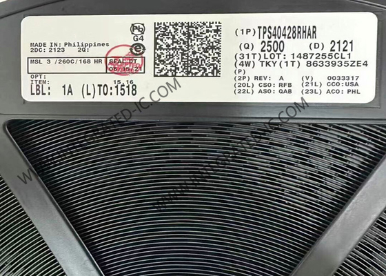 TPS40428RHAR Entegre Devre Çip 2 Fazlı Eşzamanlı Buck Sürücüsüz Denetleyicisi