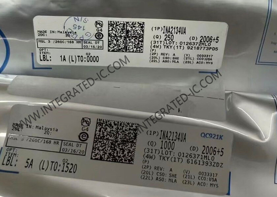 INA2134UA Entegre Devre Çipleri Audio Differential Line Alıcılar SOIC14 Audio IC