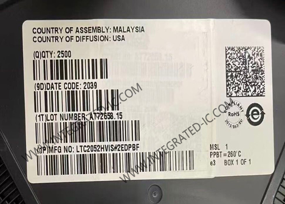 LTC2052HVIS Entegre Devre Çipleri Operasyonel Güçlendirici SOIC14 Quad Zero Drift Op Amps