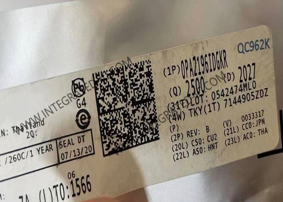 OPA2196IDGKR Entegre Devre Çipi Çift 36V Düşük Güç Düşük Ofset Gerilimi Raydan Raya Operasyonel Amplifikatör