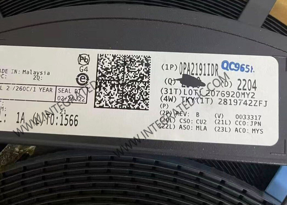 OPA2191IDR Entegre Devre Çipi Düşük Güç 36V CMOS Hassas E-trim™ İşlemsel Yükselteç