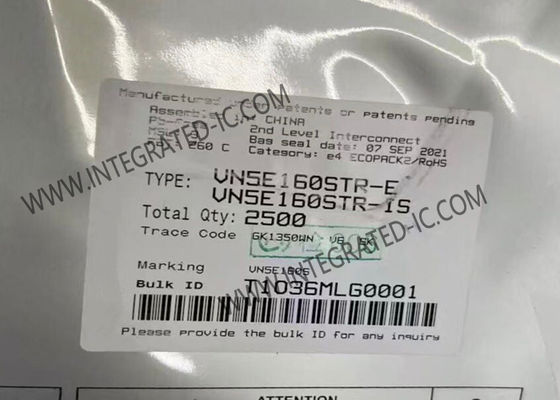 VN5E160STR Entegre Devre Çipi Tek Kanal Yüksek Taraf Sürücüsü Otomotiv Uygulamaları İçin