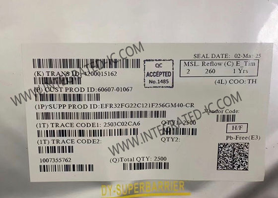 EFR32FG22C121F256GM40-CR Kablosuz İletişim Modülü Yüksek Entegre Kablosuz 2,4 GHz SoC