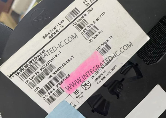 MAX4915AEUK Entegre devreler çipi 200mA Akım sınır anahtarları SOT-23-5 anahtar IC