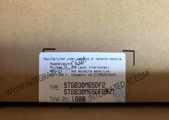 STGB30M65DF2 Entegre Devre Çipi 650V 30A Trench Gate Field Stop IGBT Transistörleri