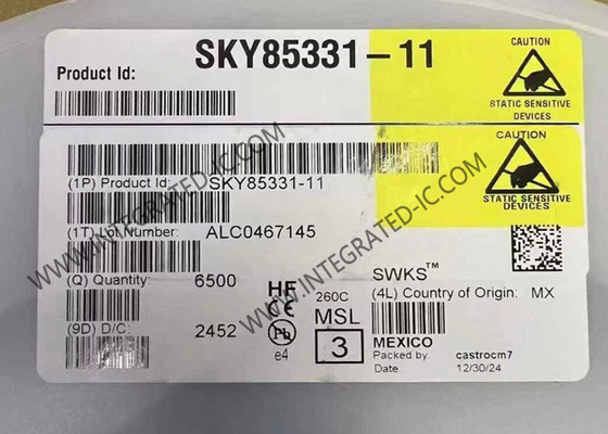 SKY85331-11 Kablosuz İletişim Modülü 2 GHz WLAN Front-End Modülü LGA-24