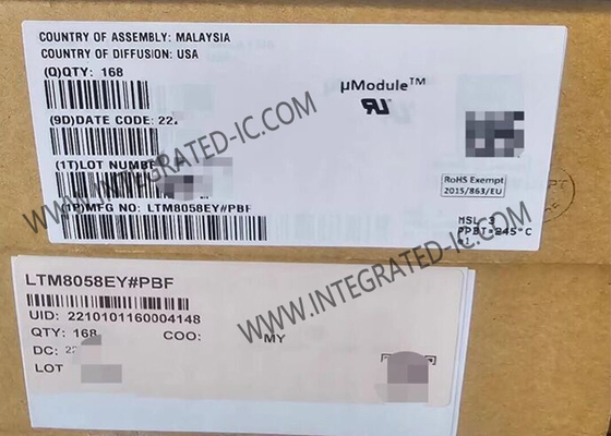 LTM8058EY Entegre Devre Çip İzole edilmiş μModule DC DC Dönüştürücü BGA38 İzole edilmiş Modül