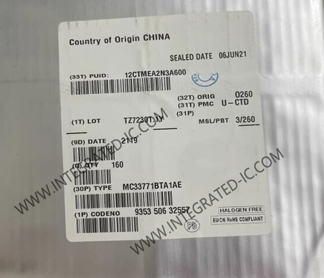 MC33771BTA1AE Entegre Devre Çipi 14 Kanallı Li-Ion Pil Hücresi Kontrol Cihazı IC