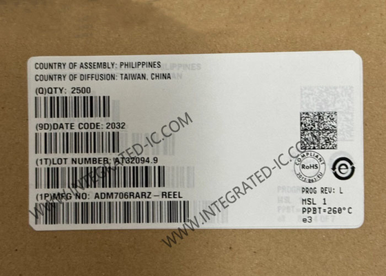 ADM706RARZ Entegre Devre Çip Mikroprosesör Denetim Devriyesi 3V Voltaj Monitörleri