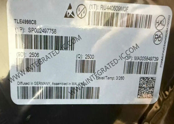 TLE4998C8 Sensör IC XENSIVTM Programlanabilir Doğrusal Hall Sensörü TDSO-8 Paketi