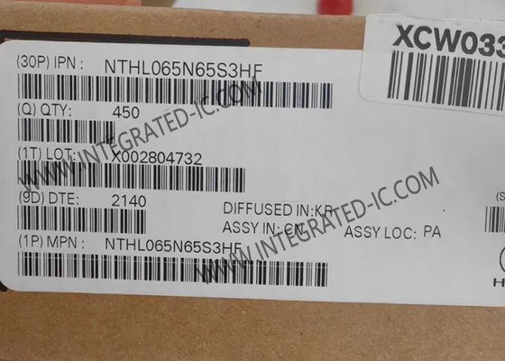 Entegre Devre Çipleri NTHL065N65S3HF 650V 46A N Kanal MOSFET Transistörleri