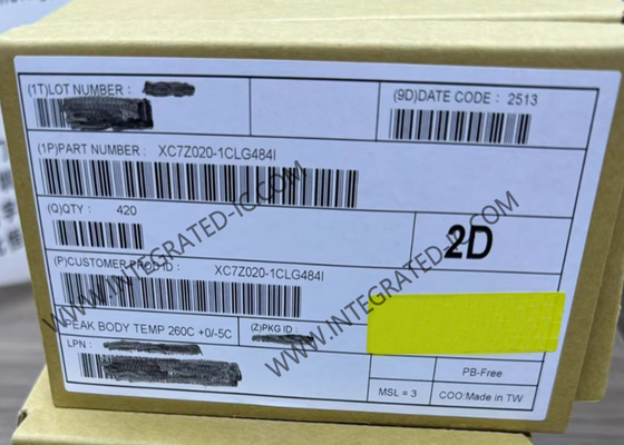 XC7Z020-1CLG484I Alan Programlanabilir Geçit Dizisi 667MHz Zynq-7000 FPGA