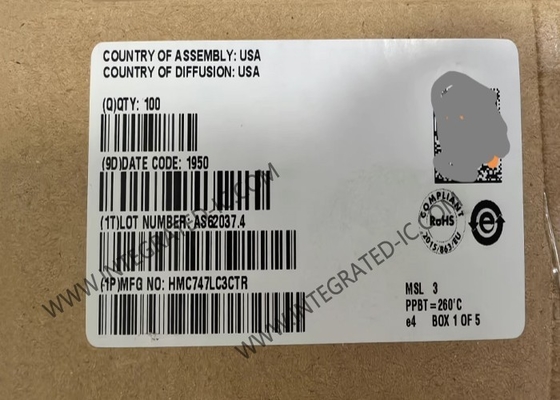 HMC747LC3CTR Entegre Devre Çip 13Gbps D Tipi Flip-Flop SMT16 Mantık Aygıtları