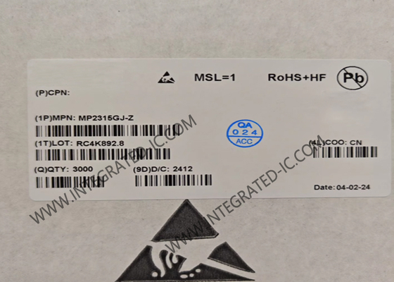MP2315GJ Entegre Devre Çipi 3A 24V Senkronize Step-Down Dönüştürücü TSOT-23-8