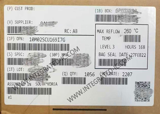 10M02SCU169I7G Alan Programlanabilir Geçit Dizisi MAX 10 FPGA Programlanabilir Mantık Çip LFBGA169