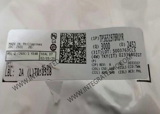 TPS65197BRUYR Entegre Devre Çip 8 Kanal Düzey Değiştiricisi WQFN28