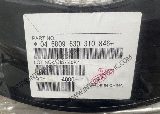 046809630310846+ Konnektörler FPC/FFC Konnektörleri 6809 Serisi Düz Esnek Konnektörler